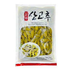 코우 산고추 500g 절임고추 반찬, 1개