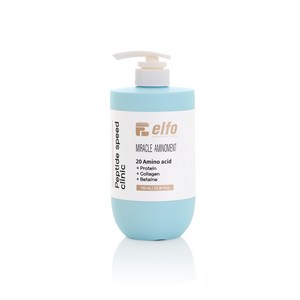 엘포 펩타이드 750ml 곱슬머리관리 복구매직 극손상모 트리트먼트, 골드라인_워시타입_펩타이드, 1개