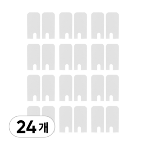 쉐이프어스 국산 간편설치 여름 겨울 사계절용 풍지판, S12 모던 화이트 상하 2세트(총 4개입) x 6개, 24개