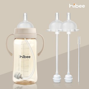 하이비 더블하트 그로미미 유피스 호환 1단계 추달린 교체용 빨대세트 2p, 2세트