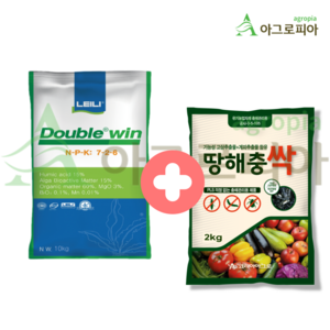 코리아아그로 자연비 더블윈 5kg + 땅해충싹 2kg, 1개