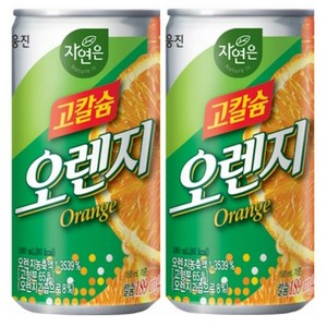 자연은 고칼슘 오렌지주스, 180ml, 90개