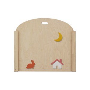 아이꿈 자작 끼움식 반원 안전문 래빗하우스