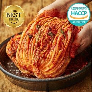 맑은마켓 35년명인 비법양념 전라도 포기김치 배추김치, 1박스, 4.2kg