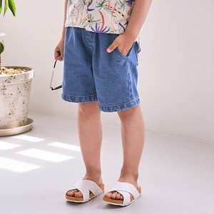 키즈코디 아동용 썸머 시그니처 하프데님