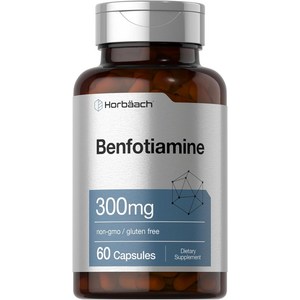 벤포티아민 효능 지용성 비타민 B1 만성피로 영양제 300mg, 1개, 60정
