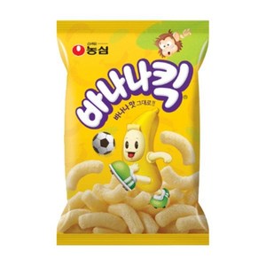 부드러운 농심 바나나킥 75g 대용량 박스, 20개