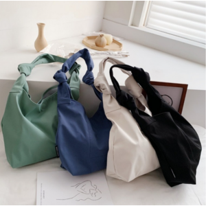 매듭 숄더백 나일론 에코 토트 호보 백 가방