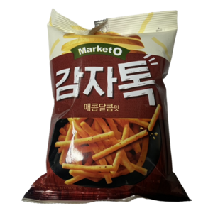 마켓오 감자톡 매콤달콤맛, 80g, 3개