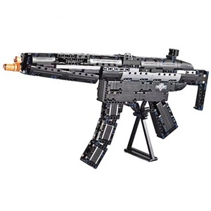 프랜드 MP5 DIY 조립식 장난감 총, 혼합 색상, 1개