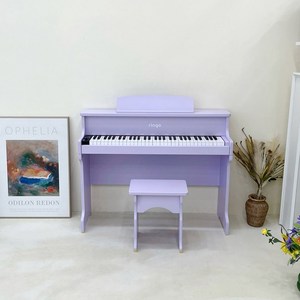링고 키즈 61건반 디지털 피아노 RP-125 + 의자, Ringo RP-125 (퍼플), 퍼플, 1개