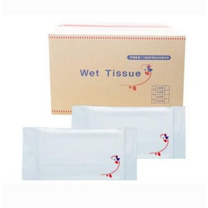 업소용물티슈 당일배송 일매용포장물티슈 130g 560매 엠보, 560개, 1개입