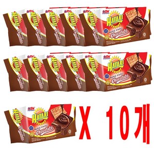 하타리 말키스트 초코 크래커, 120g, 10개