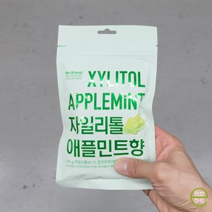 노브랜드 자일리톨껌 애플민트향 리필, 1개, 135g