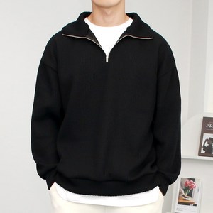 콘피아르 남자 반집업 니트 골지 폴라 맨투맨 남성 티셔츠 TC9601