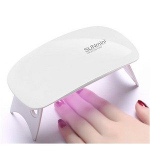 썬미니 UV LED 젤네일 램프, 1개, 퓨어 화이트