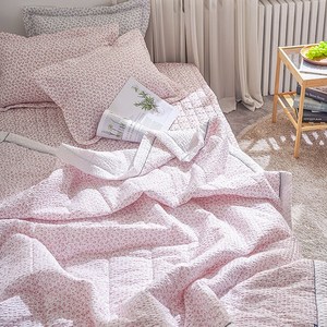 꿀팡 여름 냉감 시어서커 차렵 항균 이불