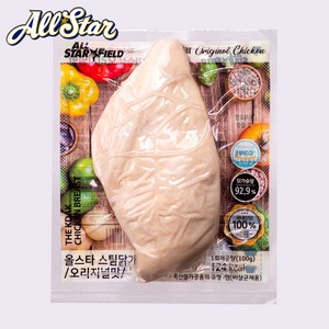 지웨이 올스타 스팀 닭가슴살 오리지널맛 100g, 30개