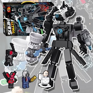 [어린이인증완료/국내재고] 고급형 스키비디토일렛 피규어 타이탄카메라맨 타이탄스피커맨, 타이탄 카메라맨