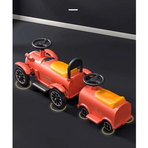 기차 전동차 아기 2인승 어린이 전동자동차, 화이트