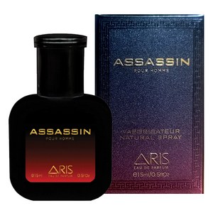 아리스 미니어처 퍼퓸 EDP 남성 향수 어쎄신 15ml / 남자향수, 1개