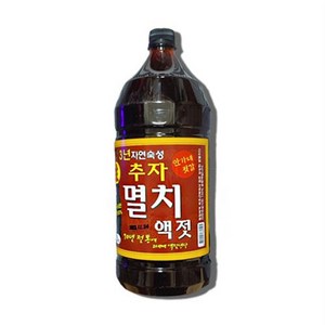 안가네 3년 자연숙성 국내산 100% 추자 멸치액젓 5kg, 1개