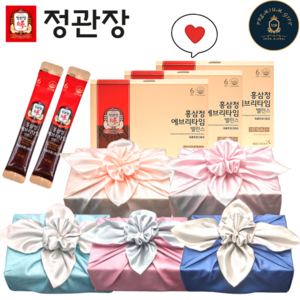 정관장 홍삼정 에브리타임 밸런스 60포 선물 세트 추석 설 명절 부모님 생신, 러블리 핑크, 1개, 600ml