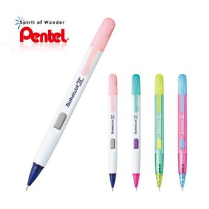 펜텔 pentel 테크닉클릭 뉴트로 샤프 0.5mm PD105C-L, PD105C-L3 캡색:옐로우