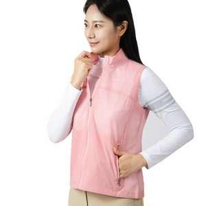 [스타일필드] 여성 데일리 무지 나일론 조끼 방수 기능 일상복 외출복 아웃도어 베스트 WD103