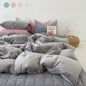 밍밍밍 겨울이불세트 극세사 3종풀세트 . 차렵이불 패드 베개커버