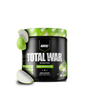 Redcon1 TOTAL WAR 토탈 워 30서빙, Green Apple, 1개, 424g