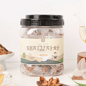 [국산 100%] 미담식품 깊고 구수한 돼지감자차 티백, 1g, 1개, 100개입