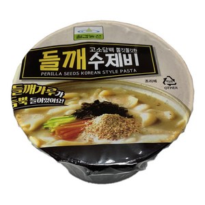 칠갑농산 들깨수제비 컵 188.5g x 12개