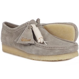 클락스 왈라비 Wallabee Pale Gey Sde 웰트화 26175711