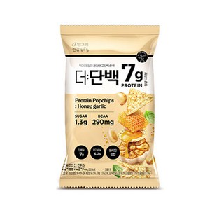 더단백 빙그레 건강tft 팝칩 허니갈릭맛, 6개, 44g