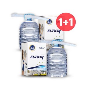 롯데정밀화학 유록스 요소수 10리터 정품 AdBlue 인증 자바라 포함, 10L, 2박스