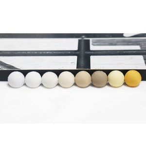의류부자재 TC원단 38 colo 볼록꼬다리 싸개단추 다섯개, 10mm, 5개, 검정