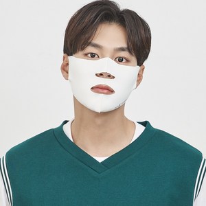 썬마스킨 프리미엄 UV 자외선 차단 스포츠 골프 낚시 등산 자전거 테니스 야외활동 마스크 오픈스타일, 크림, 1개