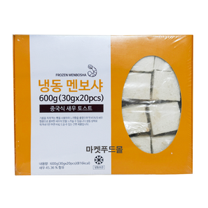 냉동)멘보샤 600g(30g*20개), 1개, 600g