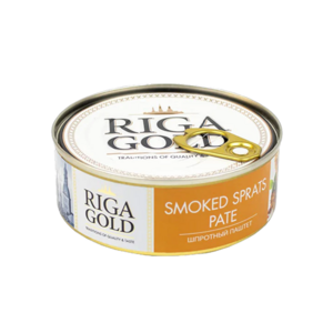 RIGA GOLD 청어 페이트 통조림 Smocked Sprats Paste, 1개, 240g