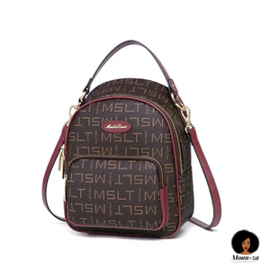 크리스말로윈 미니 가죽 백팩 데일리백팩