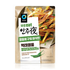 대상 청정원 안주야 먹태열풍 청양데리야끼맛, 25g, 7개