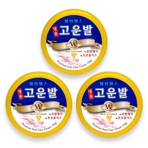 고운발 웰빙헬스팜 명품 크림, 110g, 3개