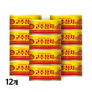 바다품은OSF 고추참치, 12개, 100g