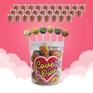 츄파춥스 18개입 선물세트 (9.3g x 18개 6가지맛 랜덤), 30개, 167.4g