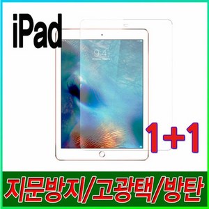 미래 (1+1)2장 애플 아이패드 저반사 지문방지필름, 2장