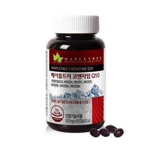 메이플트리 코엔자임Q10 500mg 60캡슐 x 3박스, 60정, 3개