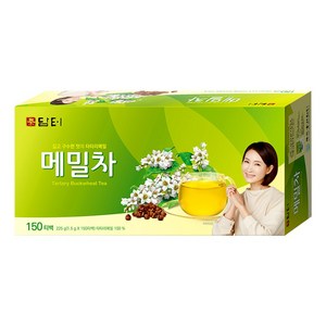 담터 메밀차 150T x3개/티백차 침출차 녹차 둥굴레차, 1.5g, 150개입, 3개