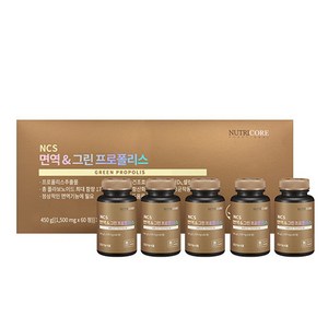 뉴트리코어 NCS 면역 & 그린 프로폴리스, 300정, 450g, 1개