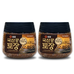 샘표 국산콩 토장, 900g, 2개